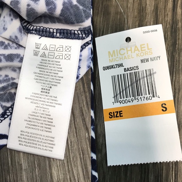 NWT- Michael Michael Kors Top -S - Picture 4 of 8